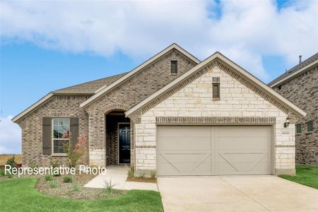 New construction Single-Family house 16464 Hemlock Tree Drive, Justin, TX 76247 Palm- photo 0