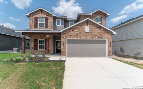 New construction Single-Family house 307 Bobwhite Way, San Antonio, TX 78253 Blanco- photo 0 0