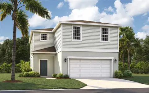 New construction Single-Family house 806 Castleford Ave Ne, Palm Bay, FL 32905 plan Jensen - image