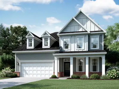New construction Single-Family house 2305 Bee Orchard St, Apex, NC 27502 plan Blair - image