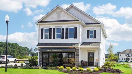 New construction Single-Family house 12 Commons Circle, Clayton, NC 27520 The Greenbrier II- photo 0