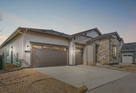 New construction Single-Family house 11463 Autumn Moon St, Littleton, CO 80125 5087 Stillwater Exterior C - Highline Ranch- photo 4 4