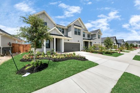 New construction Townhouse house 21722 Swift Flier Ln, Cypress, TX 77433 plan Enchante - image