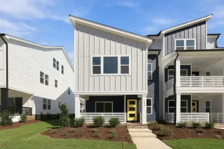 New construction Townhouse house 1124 Lamplighter Dr, Raleigh, NC 27604 plan Red Rocks - image