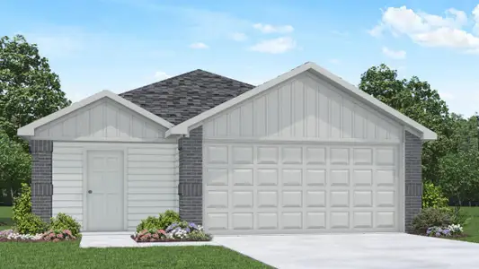 New construction Single-Family house 20013 Fibonacci St, New Caney, TX 77357 plan Caprock - image
