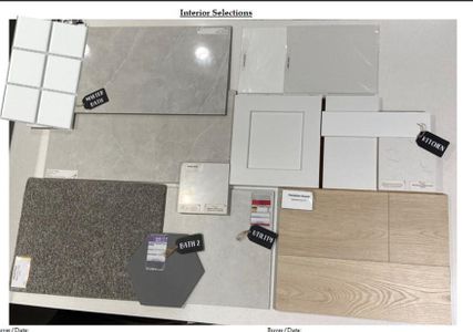 Interior Design selections