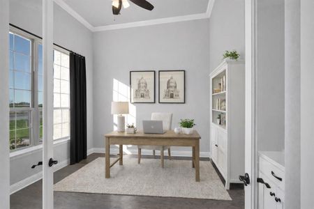 New construction Single-Family house 108 Lila Lake Dr, Waxahachie, TX 75165 plan Brimstone VI - image 15