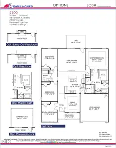 New construction Single-Family house 20 Lemon Drop Ln, Franklinton, NC 27525 plan 2100 - image