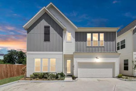 New construction Single-Family house 5935 Beall St, Unit A, Houston, TX 77091 - image