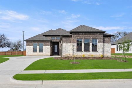 New construction Single-Family house 4017 Alpine Street, Midlothian, TX 76065 Redwood JS- photo 0