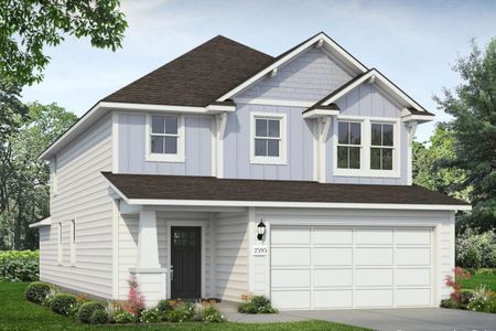New construction Single-Family house 137 Adze Dr, Liberty Hill, TX 78642 plan Cascade 2595 - image