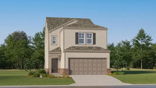 New construction Single-Family house 2276 Linden Pass, Douglasville, GA 30135 Charles- photo 0