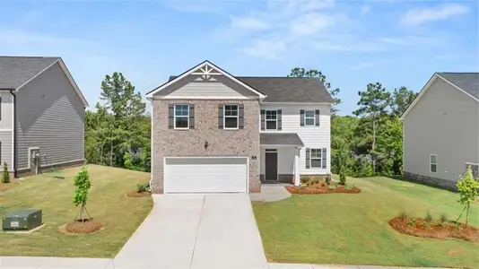 New construction Single-Family house 89 White Spruce Wy, Newnan, GA 30265 plan Flora - image