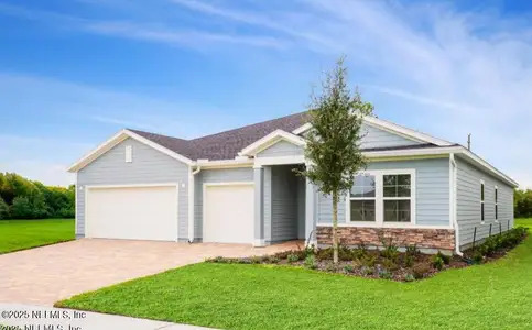 New construction Single-Family house 76045 Estuary Wy, Yulee, FL 32097 plan Medallion Bonus II - image