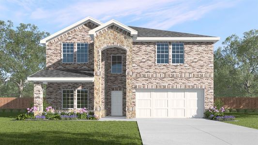 New construction Single-Family house 2512 Marble Falls Rd, Celina, TX 75009 plan Medbourne - image