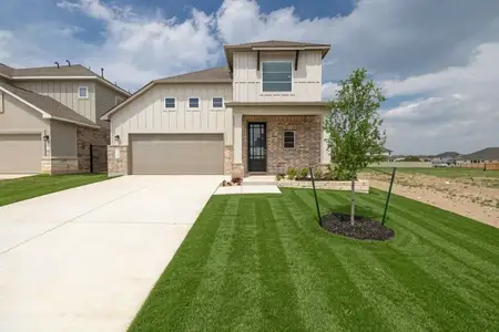 New construction Single-Family house 4721 Pleasant Pl, Round Rock, TX 78665 plan Travis - image