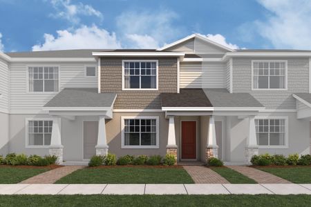 New construction Townhouse house 3057 Kissimmee Park Rd, St. Cloud, FL 34772 plan Stowe - Townhome Series - image