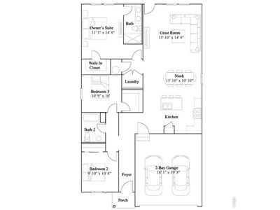 New construction Single-Family house 1758 Drumming Dr, Windsor, CO 80550 plan Daisy - image