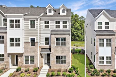 New construction Townhouse house 360 Chesapeake Commons St, Garner, NC 27529 plan Poinsetta - image