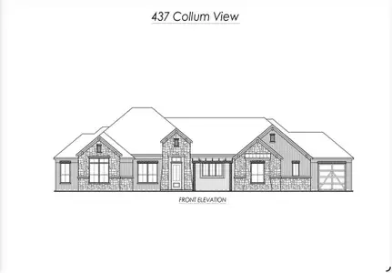 New construction Single-Family house 437 Collum Vw, Azle, TX 76020 - image