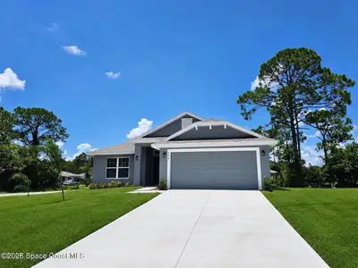 New construction Single-Family house 403 J A Bombardier Blvd, Palm Bay, FL 32908 plan 1820 - image
