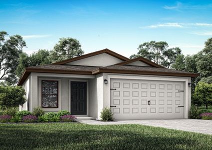 New construction Single-Family house 384 Amberjack Court, Poinciana, FL 34759 - photo 0