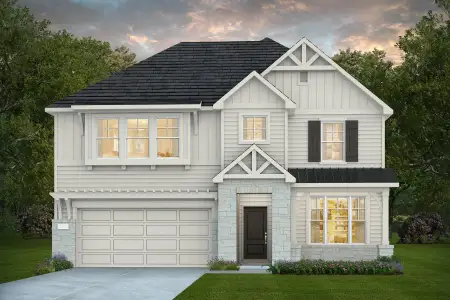 New construction Single-Family house 319 Archway Ln, Liberty Hill, TX 78642 plan Caldwell - image