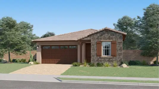 New construction Single-Family house 23341 W Corona Ave, Buckeye, AZ 85326 plan Ironwood Plan 3518 - image