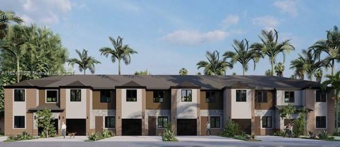 New construction Townhouse house 866 Sw 1St St, Florida City, FL 33034 - photo 0