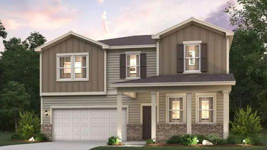 New construction Single-Family house 5671 Rosehall Pl, South Fulton, GA 30349 plan Travis - image
