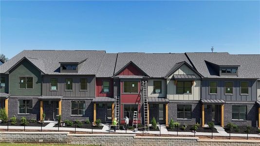 New construction Townhouse house 259 Barracks Wy, Unit 876, Hoschton, GA 30548 plan Glen - image