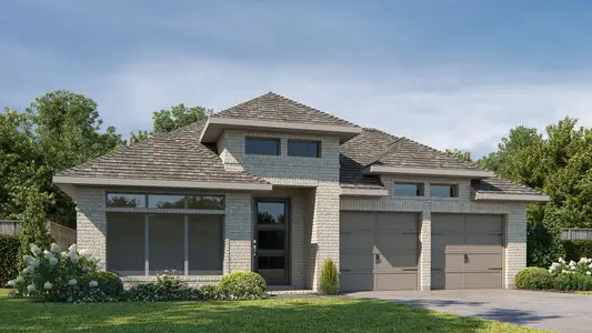 New construction Single-Family house 4964 Park Cpe, Santa Clara, TX 78124 plan 2358V - image