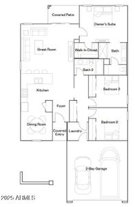 New construction Single-Family house 9748 W Pinchot Ave, Phoenix, AZ 85037 plan Bisbee Plan 3565 - image