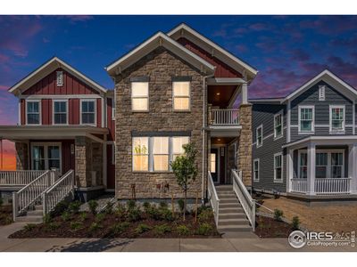 New construction Duplex house 172 Washington St, Erie, CO 80516 Villa Series Sassafras - photo 0