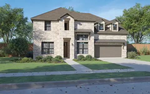New construction Single-Family house 2431 Silver Spring Ct, Celina, TX 75009 plan Olympic - image