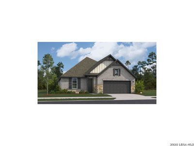 New construction Single-Family house 154 Ewing Grove, Rio Medina, TX 78066 plan Crockett - image