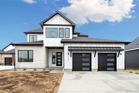 New construction Single-Family house 1729 Beachside Drive, Windsor, CO 80550 The Beachside- photo 0