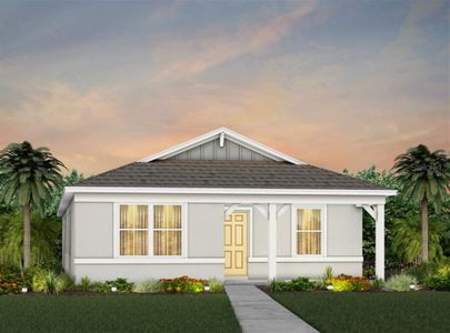 New construction Single-Family house 7324 Summer Ivy Aly, Orlando, FL 32829 plan Dylan - image