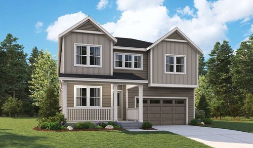 New construction Single-Family house 13216  Front Porch Ln, Firestone, CO 80504 plan Sage - image