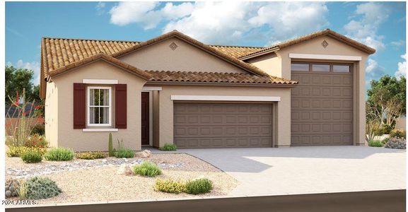 New construction Single-Family house 18570 W Swayback Pass Pass, Surprise, AZ 85387 - photo 0