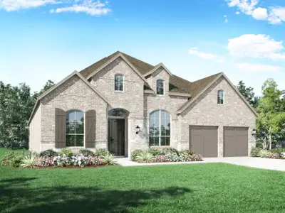 New construction Single-Family house 31502 Bramble Hollow Ct, Fulshear, TX 77441 plan 216 - image