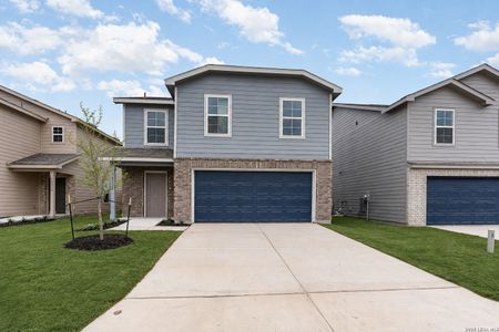 New construction Single-Family house 12914 Lorena Ochoa, San Antonio, TX 78221 plan Big Bend - image