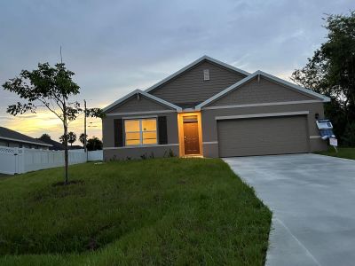 New construction Single-Family house 1982 Sw Guernsey St, Port St. Lucie, FL 34987 - image