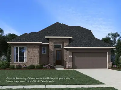 New construction Single-Family house 16852 Deep Wingbeat Wy, Magnolia, TX 77354 - image
