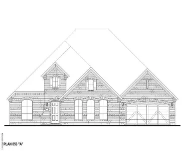 New construction Single-Family house 788 Cedarwood Ct, Haslet, TX 76052 plan 853 - image