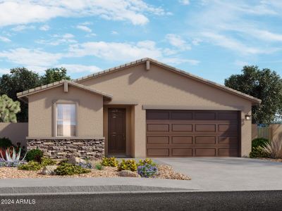 New construction Single-Family house 3439 E Alexander Drive, San Tan Valley, AZ 85143 - photo 0