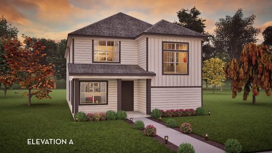 New construction Single-Family house San Marcos, TX 78666 plan Sapphire - image