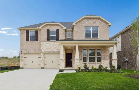 New construction Single-Family house 14501 Herschel St, Pilot Point, TX 75009 plan Albany - image