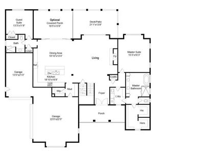 New construction Single-Family house 5281 Bold Springs Rd, Dacula, GA 30019 plan Viola - image 2