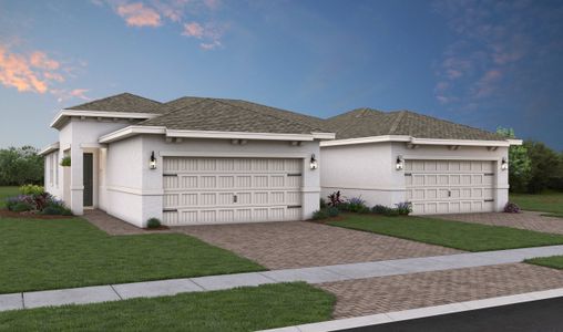 New construction Single-Family house 10339 Nw Dreamweaver Road, Port Saint Lucie, FL 34987 Spring Lake IV- photo 0